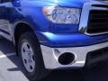 2010 Blue Streak Metallic Toyota Tundra Double Cab  photo #2