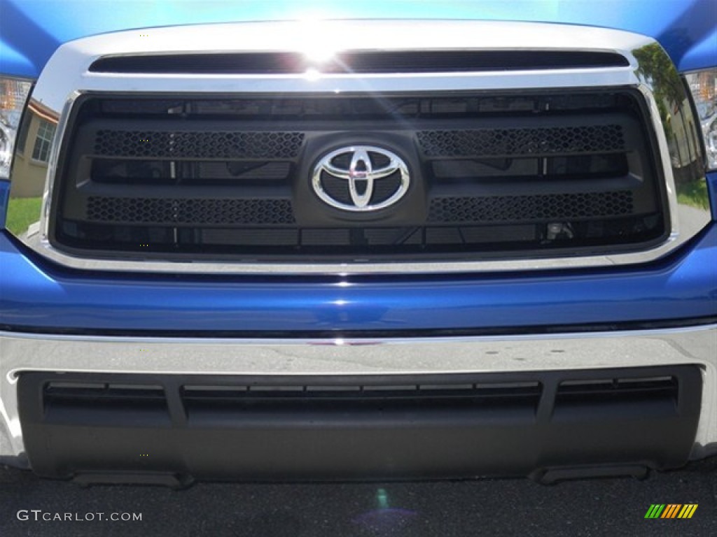 2010 Tundra Double Cab - Blue Streak Metallic / Graphite Gray photo #5