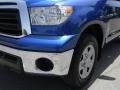 2010 Blue Streak Metallic Toyota Tundra Double Cab  photo #8