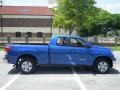 Blue Streak Metallic 2010 Toyota Tundra Double Cab Exterior