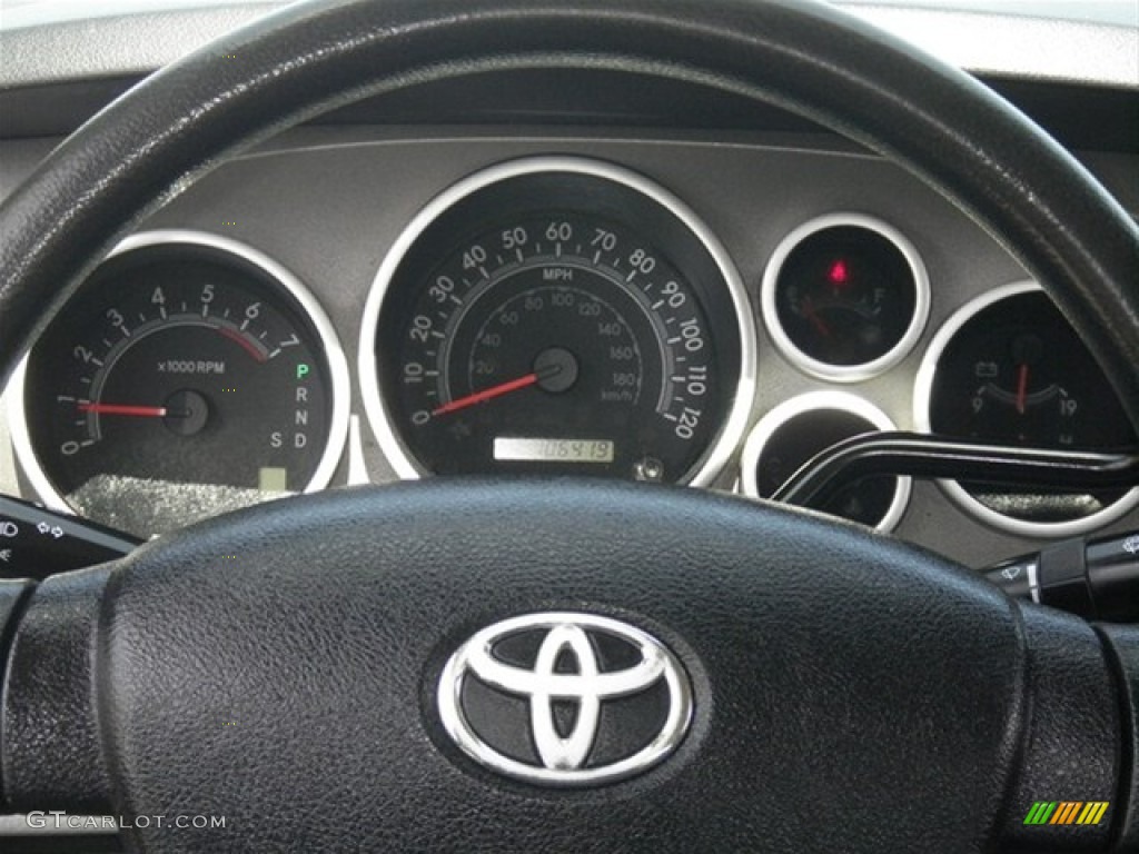 2010 Tundra Double Cab - Blue Streak Metallic / Graphite Gray photo #35