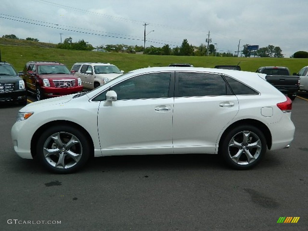 2013 Venza XLE - Blizzard White Pearl / Ivory photo #6