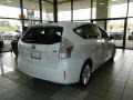 2012 Blizzard White Pearl Toyota Prius v Five Hybrid  photo #3