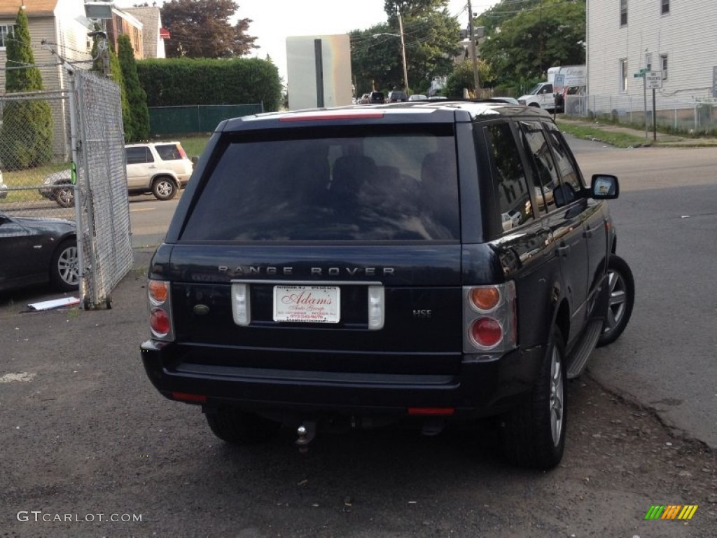 2004 Range Rover HSE - Adriatic Blue Metallic / Ivory/Aspen photo #6