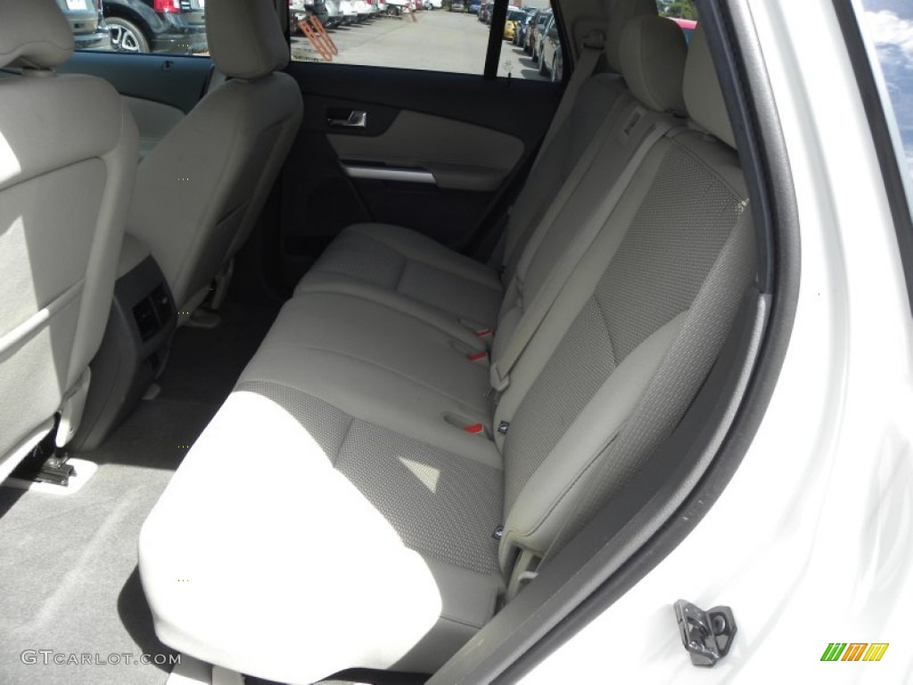 2012 Edge SEL - White Platinum Metallic Tri-Coat / Medium Light Stone photo #7