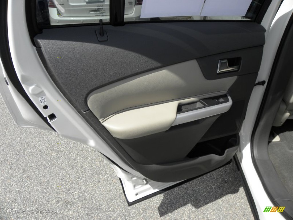 2012 Edge SEL - White Platinum Metallic Tri-Coat / Medium Light Stone photo #8