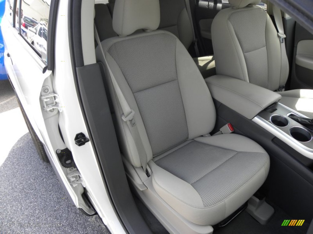 2012 Edge SEL - White Platinum Metallic Tri-Coat / Medium Light Stone photo #9
