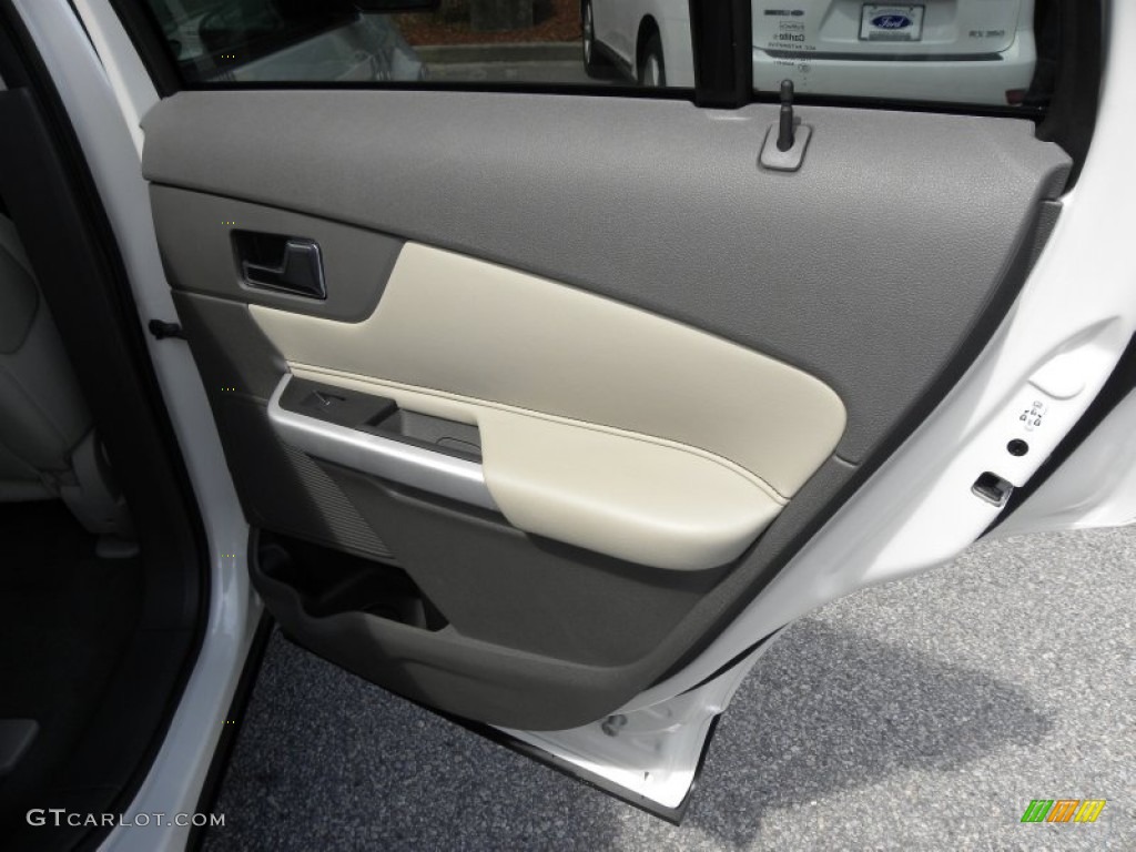 2012 Edge SEL - White Platinum Metallic Tri-Coat / Medium Light Stone photo #12