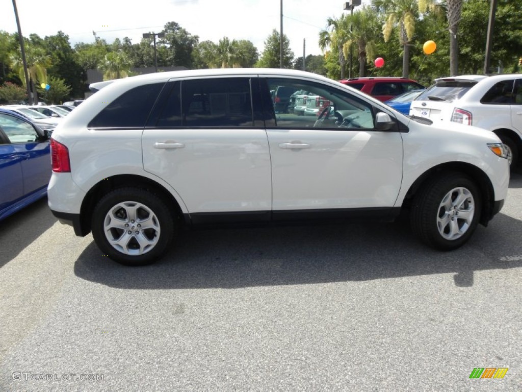 2012 Edge SEL - White Platinum Metallic Tri-Coat / Medium Light Stone photo #13