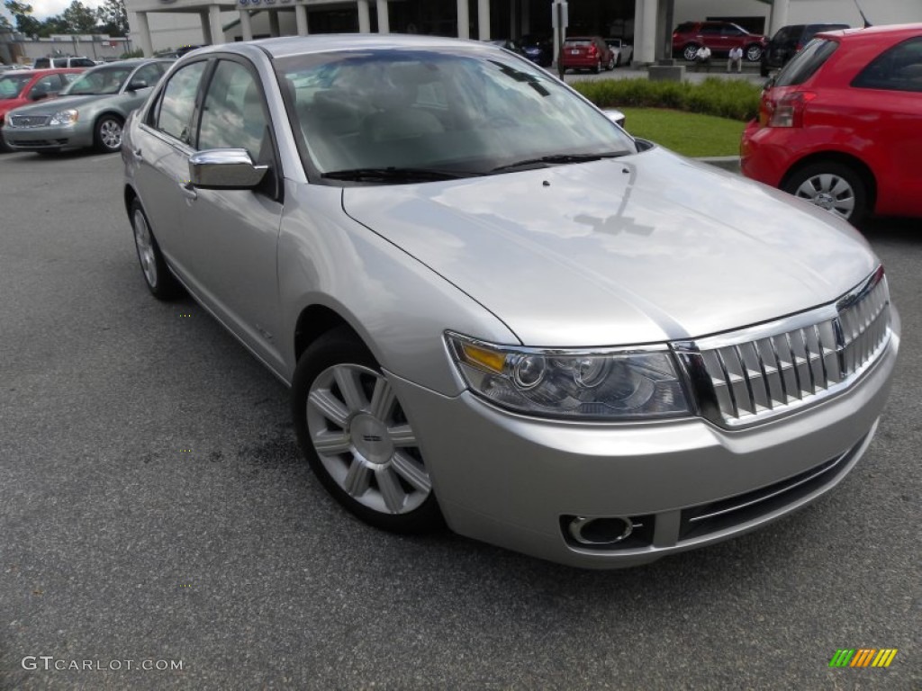 2009 MKZ Sedan - Vapor Silver Metallic / Sand photo #1