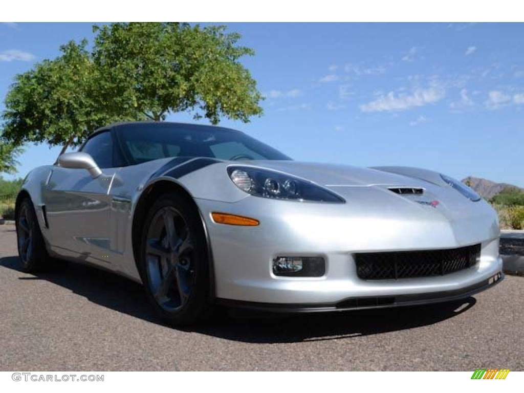 Blade Silver Metallic 2011 Chevrolet Corvette Grand Sport Convertible Exterior Photo #67937546