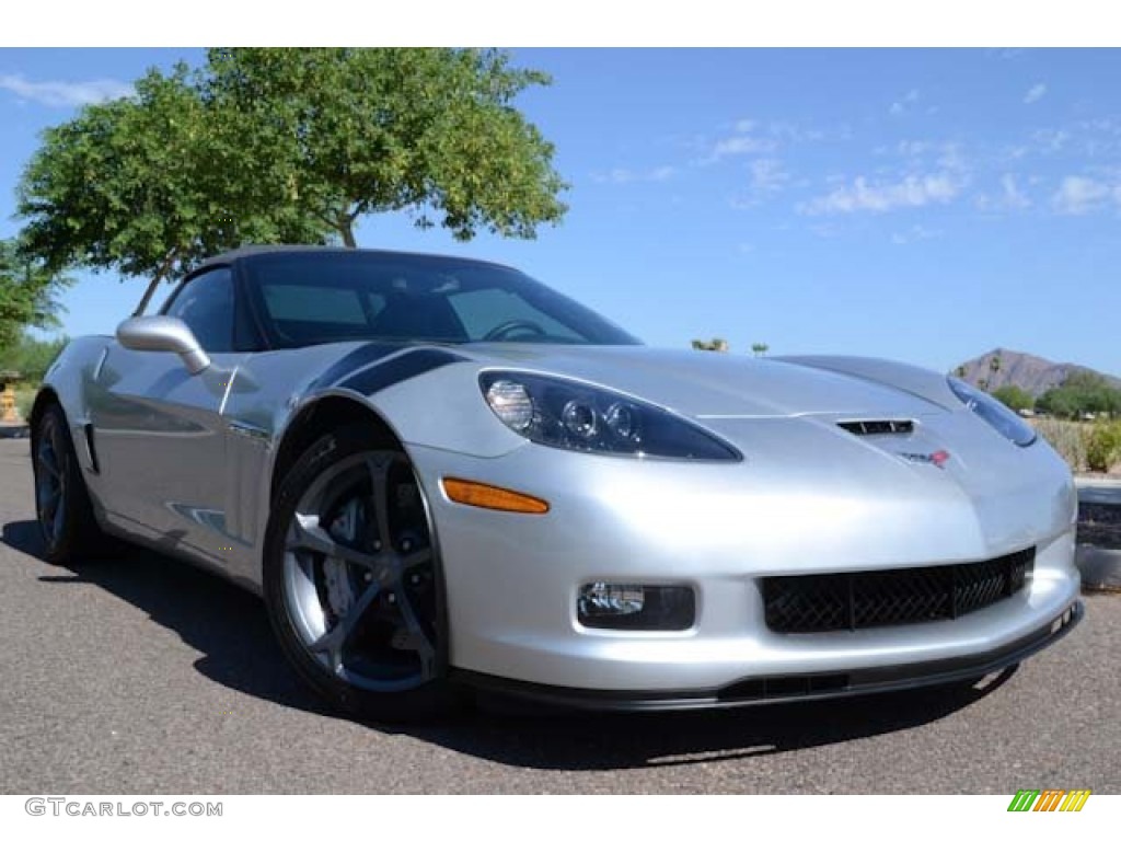 Blade Silver Metallic 2011 Chevrolet Corvette Grand Sport Convertible Exterior Photo #67937570