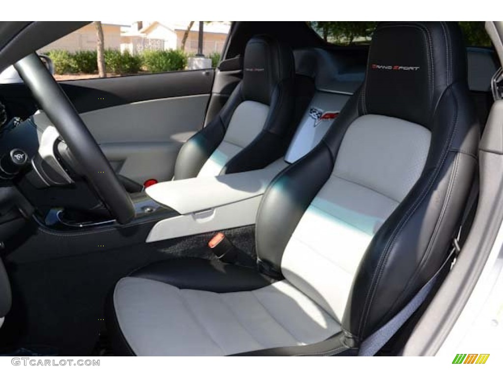 2011 Chevrolet Corvette Grand Sport Convertible Front Seat Photo #67937693
