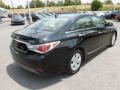 2011 Black Onyx Pearl Hyundai Sonata Hybrid  photo #7