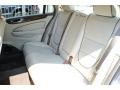 2009 Jaguar XJ Champagne/Mocha Interior Rear Seat Photo