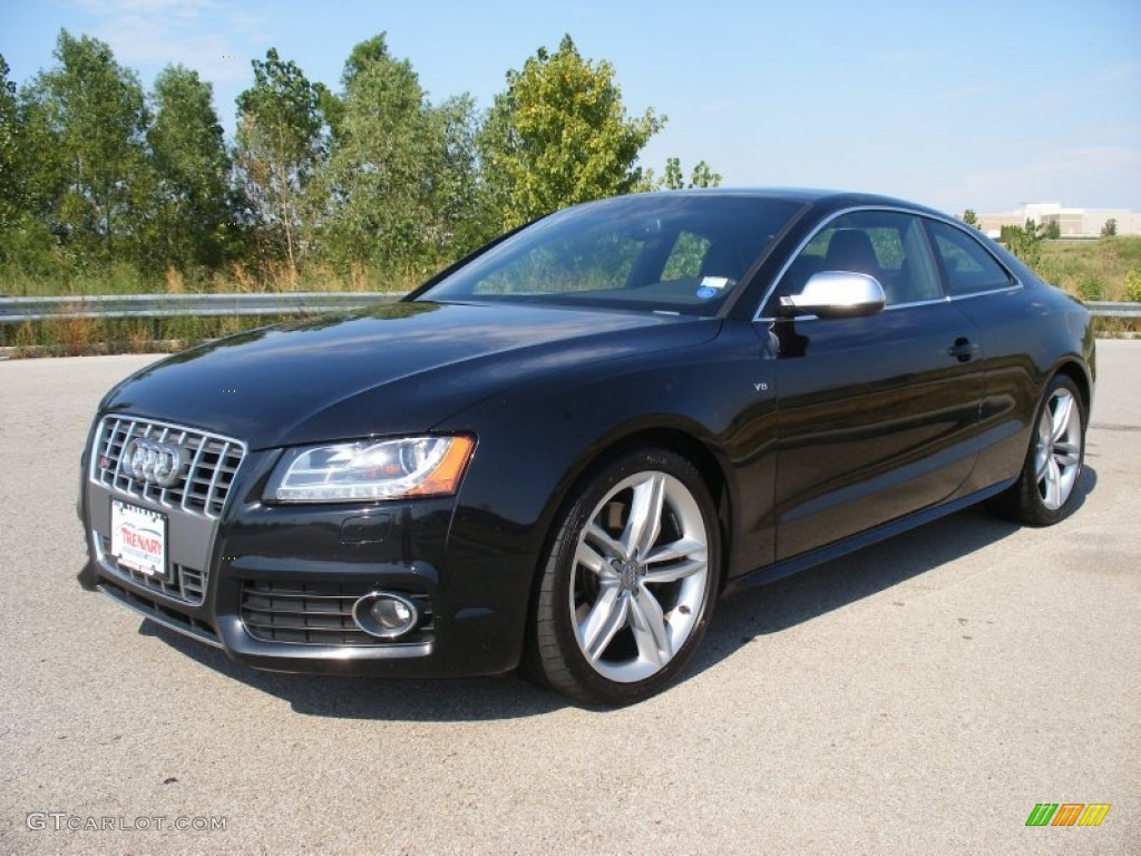 Brilliant Black 2010 Audi S5 4.2 FSI quattro Coupe Exterior Photo #67939850