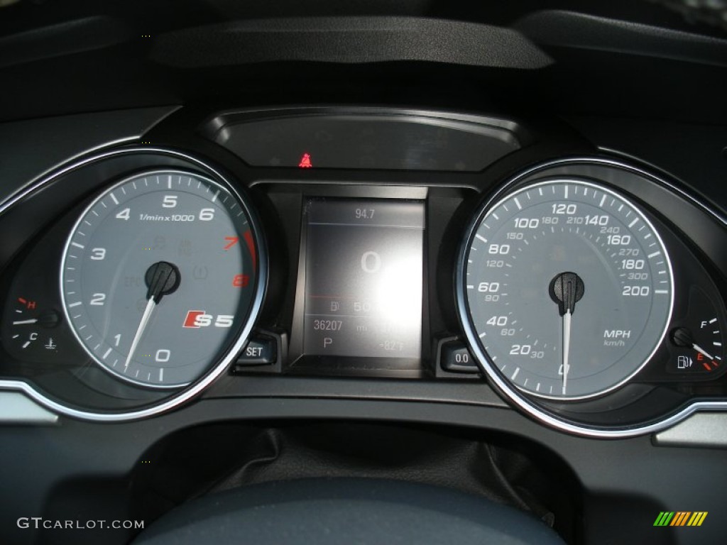2010 Audi S5 4.2 FSI quattro Coupe Gauges Photo #67939958