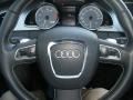 Black Silk Nappa Leather Steering Wheel Photo for 2010 Audi S5 #67939973