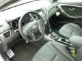 Black 2013 Hyundai Elantra GT Interior Color