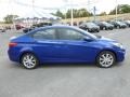 Marathon Blue - Accent GLS 4 Door Photo No. 8