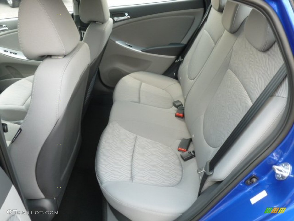 2013 Hyundai Accent GLS 4 Door Rear Seat Photo #67940791