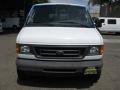 Oxford White - E Series Van E350 Super Duty XL Extended Passenger Photo No. 2