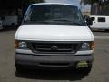 2003 Oxford White Ford E Series Van E350 Super Duty XL Extended Passenger  photo #2