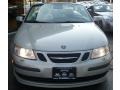 Parchment Silver Metallic 2007 Saab 9-3 2.0T Convertible