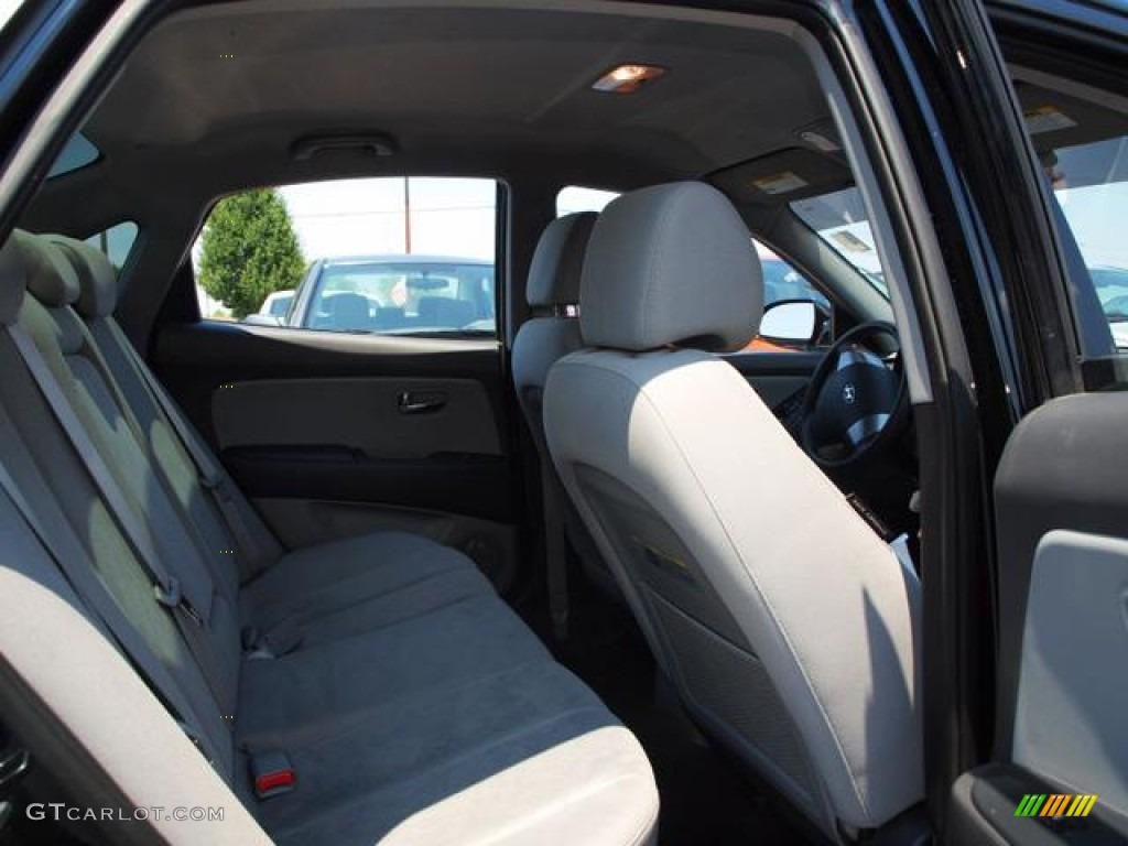 2010 Elantra Blue - Ebony Black / Gray photo #9