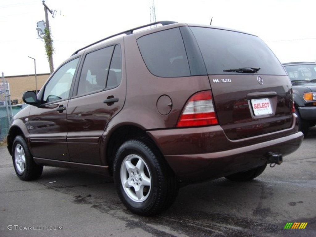 2001 ML 320 4Matic - Bourbon Metallic / designo Cognac photo #4
