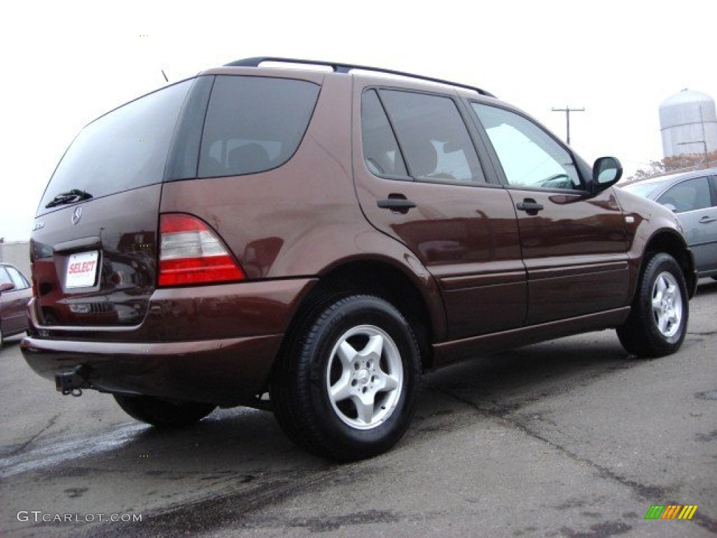 2001 ML 320 4Matic - Bourbon Metallic / designo Cognac photo #6