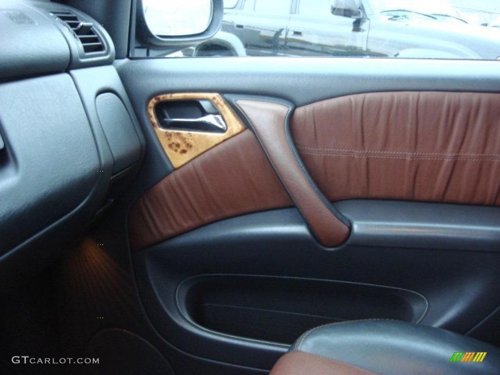 2001 Mercedes-Benz ML 320 4Matic designo Cognac Door Panel Photo #67943027