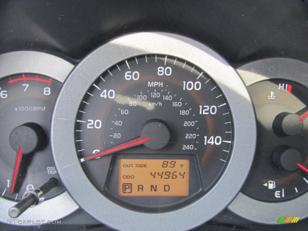 2007 Toyota RAV4 Limited 4WD Gauges Photo #67943843