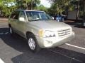 Vintage Gold Metallic 2002 Toyota Highlander I4