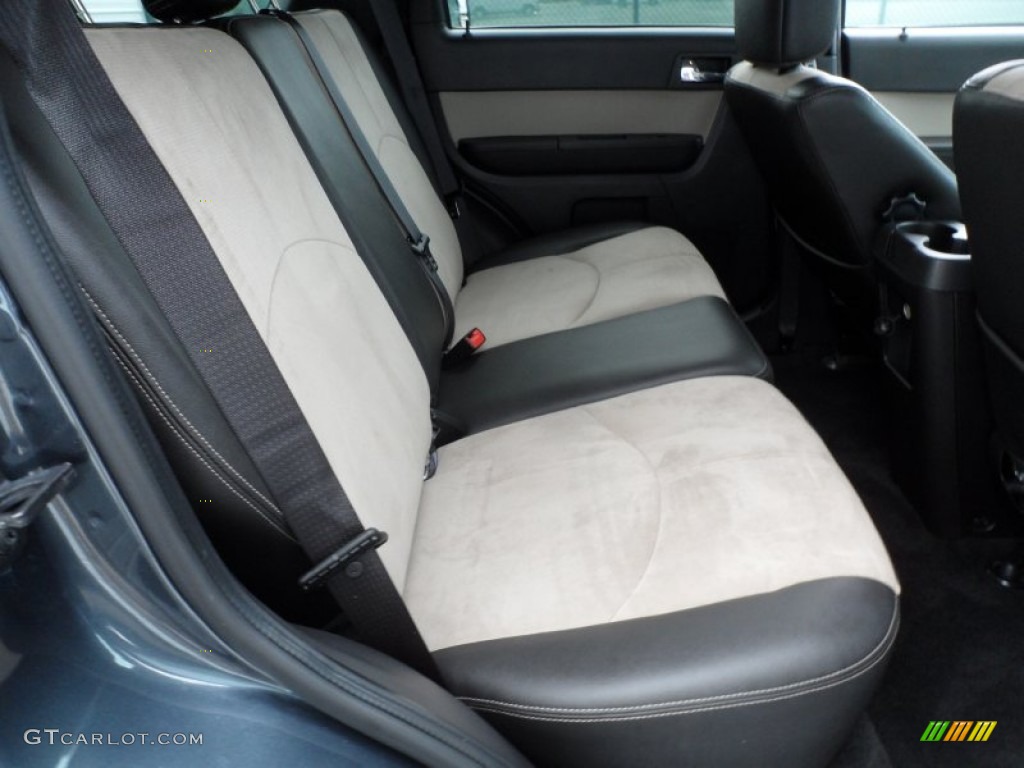 Black/Stone Alcantara Interior 2010 Mercury Mariner V6 Premier Photo #67944797