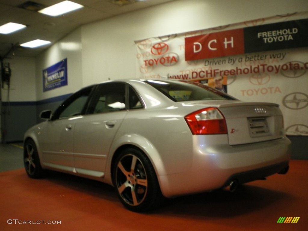 2005 S4 4.2 quattro Sedan - Light Silver Metallic / Silver photo #6