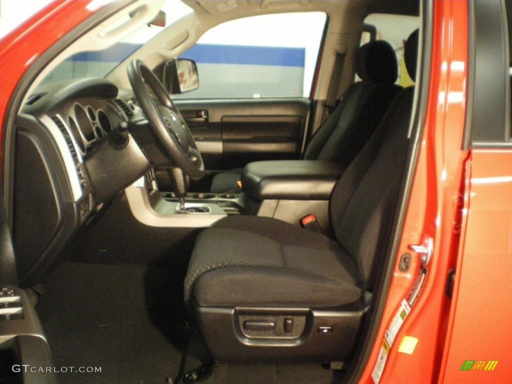 2011 Tundra SR5 Double Cab 4x4 - Radiant Red / Black photo #14