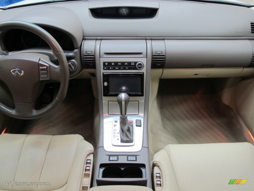 2005 Infiniti G 35 x Sedan Wheat Dashboard Photo #67946276