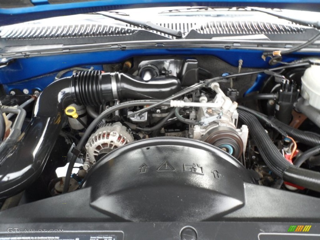 2004 GMC Sierra 1500 Regular Cab 4.3 Liter OHV 12-Valve Vortec V6 Engine Photo #67946689