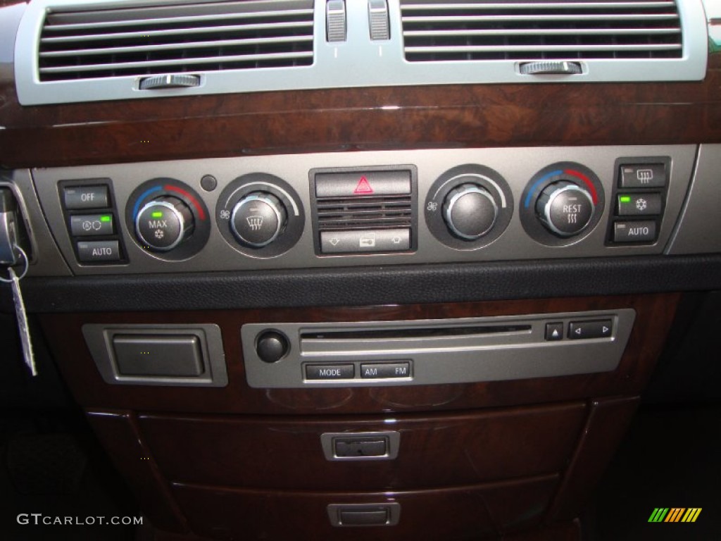 2006 7 Series 750Li Sedan - Sterling Grey Metallic / Black/Black photo #20