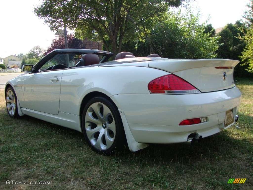 Alpine White 2005 BMW 6 Series 645i Convertible Exterior Photo #67947572