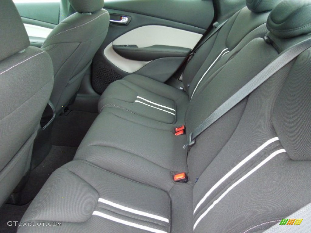 2013 Dodge Dart Rallye Rear Seat Photo #67947584