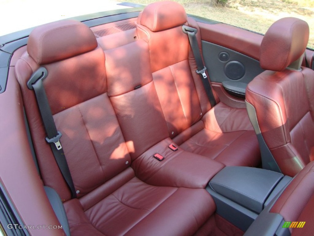 2005 BMW 6 Series 645i Convertible Rear Seat Photo #67947674