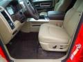  2012 Ram 3500 HD Laramie Crew Cab 4x4 Dually Light Pebble Beige/Bark Brown Interior