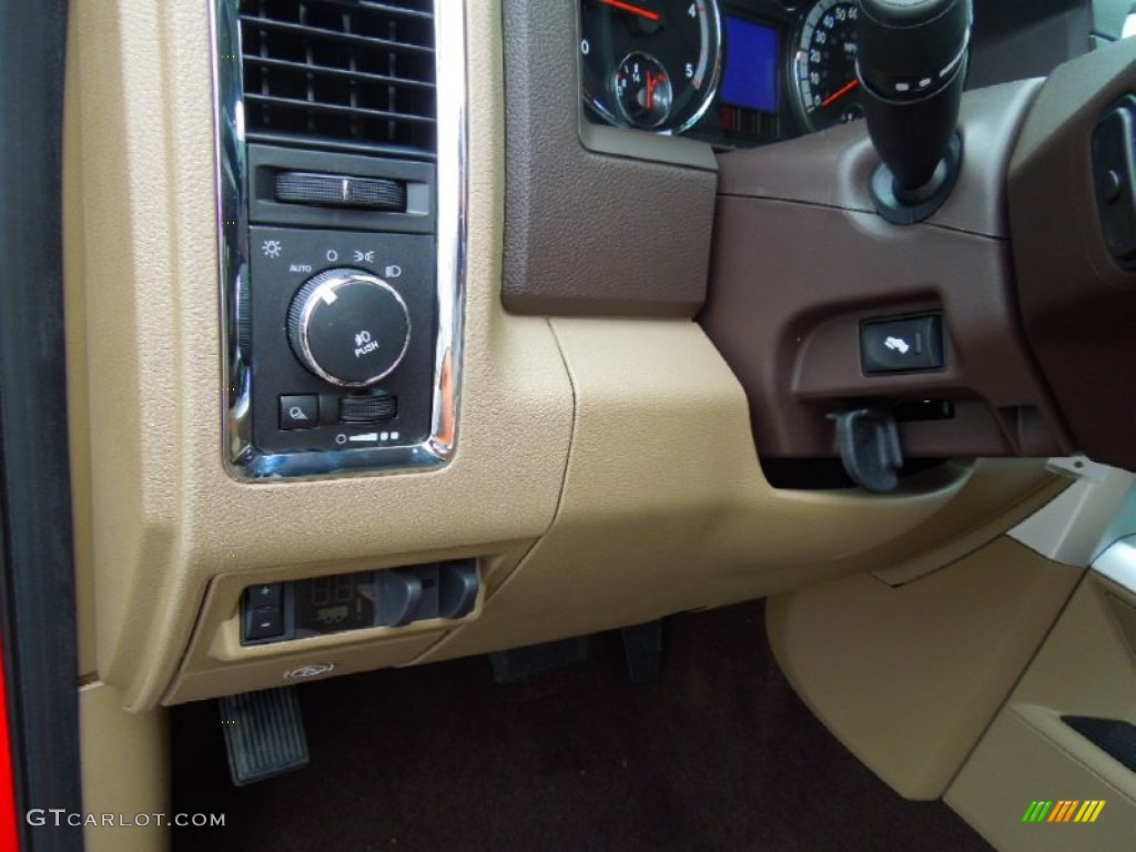 2012 Dodge Ram 3500 HD Laramie Crew Cab 4x4 Dually Controls Photo #67947779