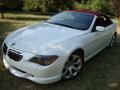 2005 Alpine White BMW 6 Series 645i Convertible  photo #40