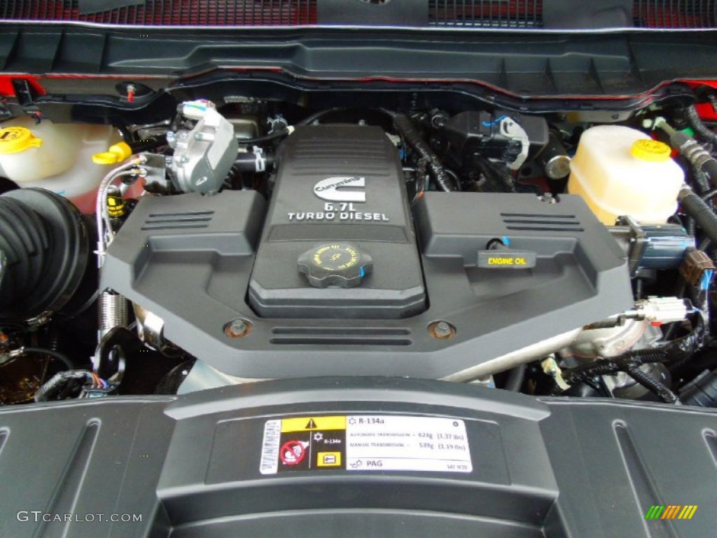 2012 Dodge Ram 3500 HD Laramie Crew Cab 4x4 Dually 6.7 Liter OHV 24-Valve Cummins VGT Turbo-Diesel Inline 6 Cylinder Engine Photo #67947974