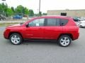 2012 Deep Cherry Red Crystal Pearl Jeep Compass Sport  photo #6