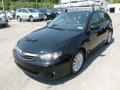 2010 Obsidian Black Pearl Subaru Impreza 2.5i Premium Wagon  photo #3