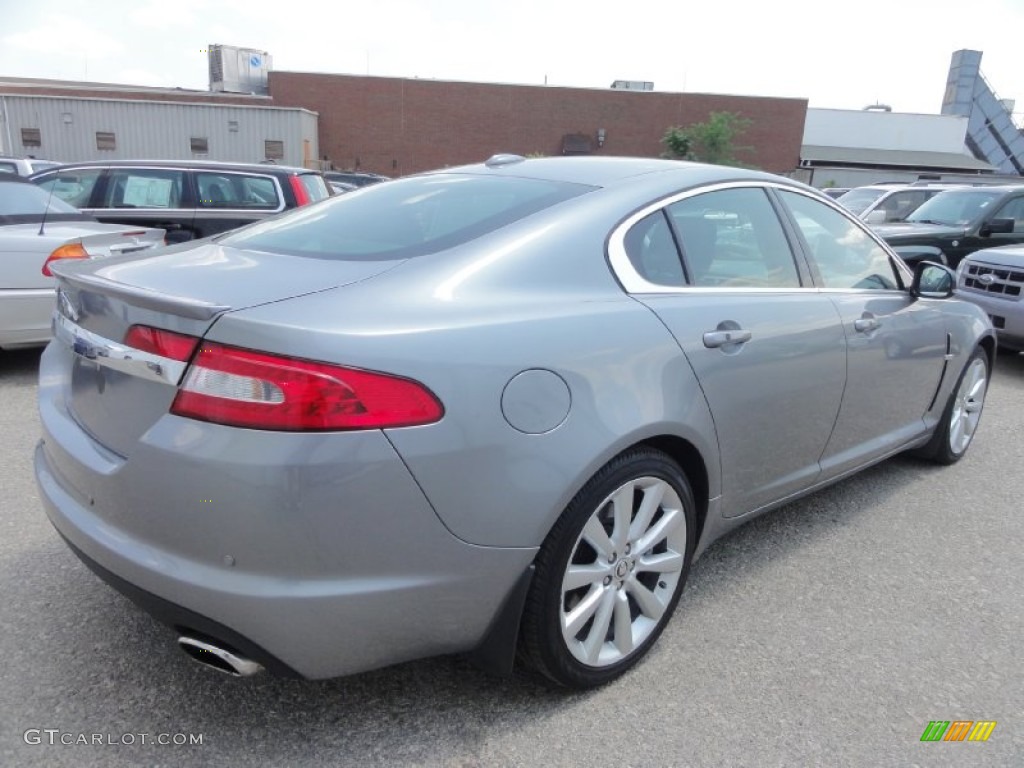Lunar Grey Metallic 2010 Jaguar XF Premium Sport Sedan Exterior Photo #67948736